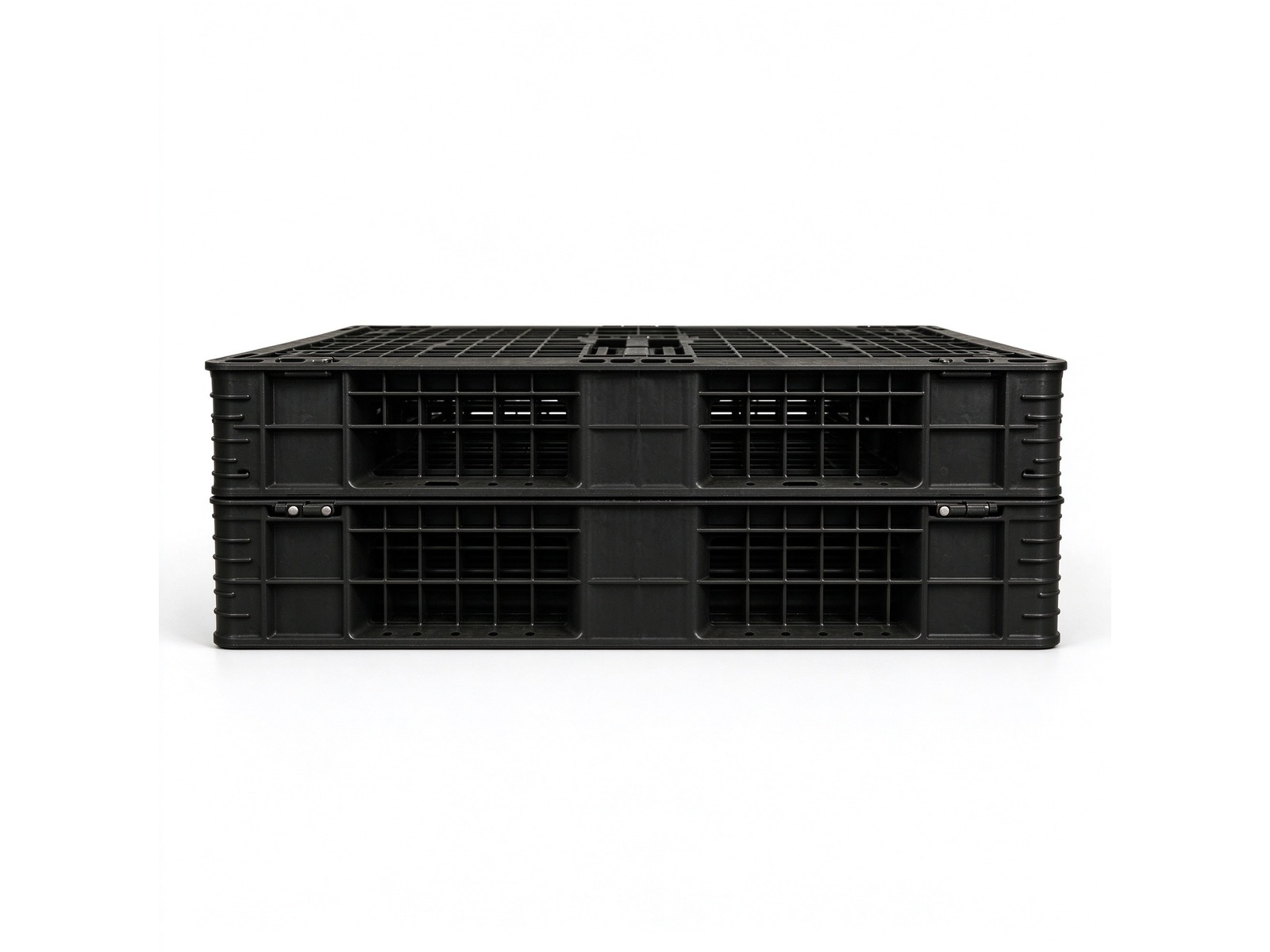 1050 Cross-Runner Grid Deck Plastic Pallet - Image 2