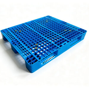 1210 Three-Runner Ventilated Grid Deck Pallet