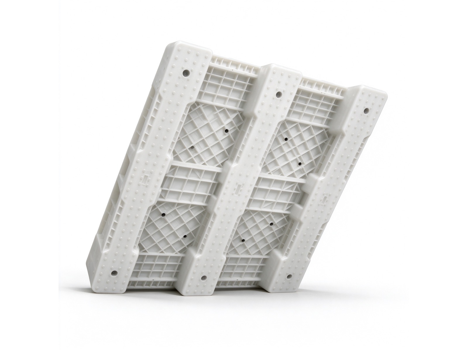 1312 Three-Runner Solid Deck Plastic Pallet - Image 3
