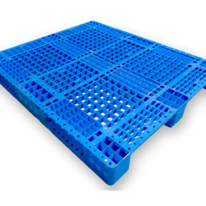 1412 Three-Runner Ventilated Grid Deck Pallet