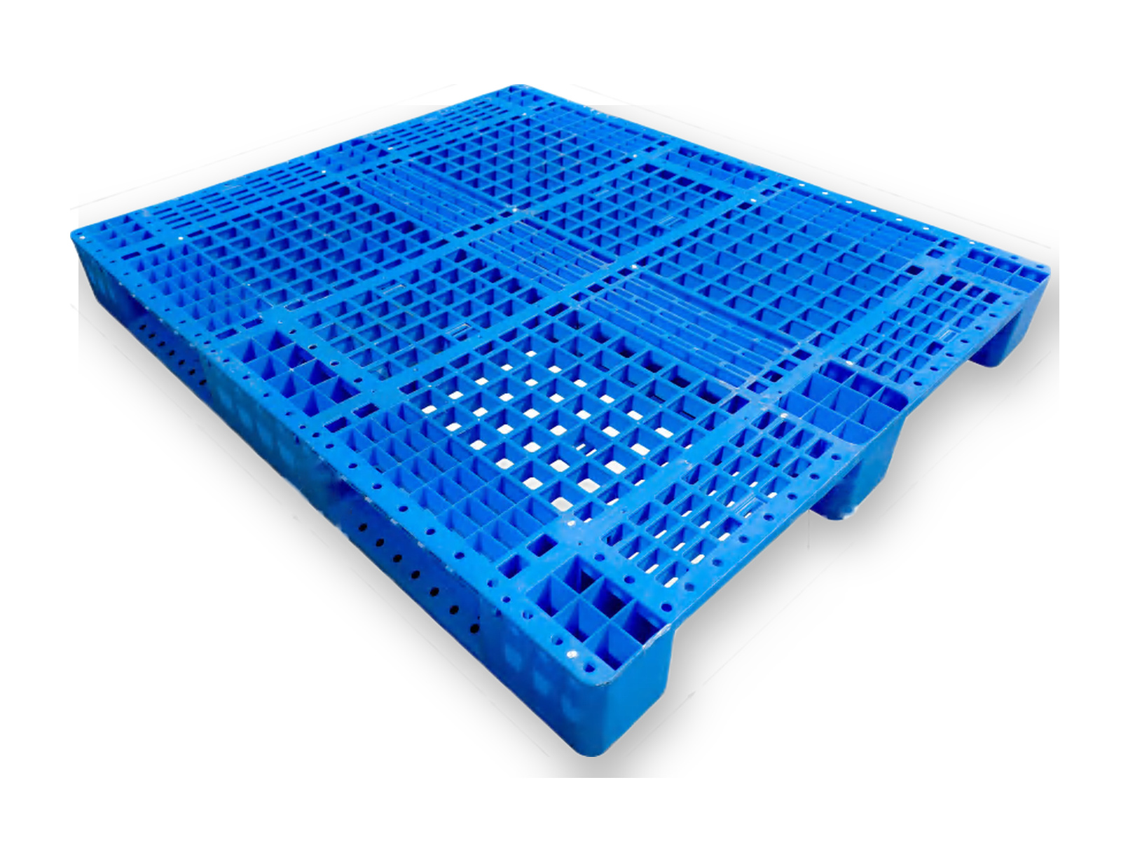 1412 Three-Runner Ventilated Grid Deck Pallet