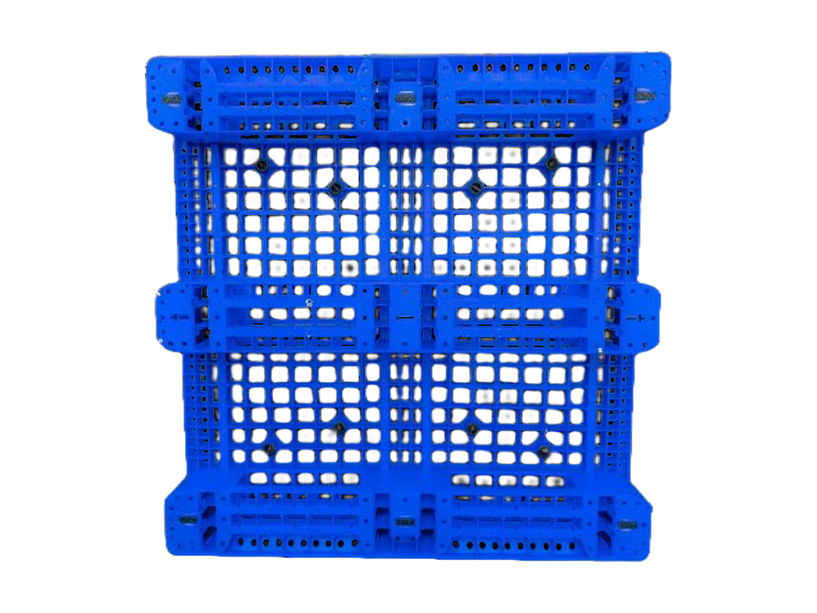 1050 Three-Runner Ventilated Grid Deck Pallet - Image 3